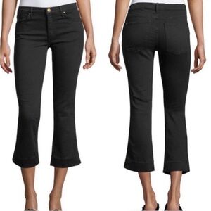 The Great. Women’s The Nerd Cropped Jeans Mid Rise in Black 27